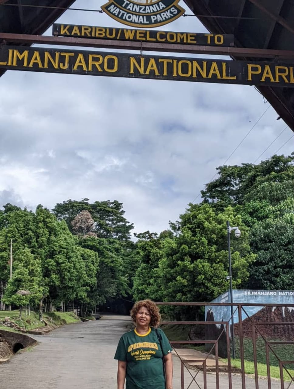 Kilimanjaro National Park gate